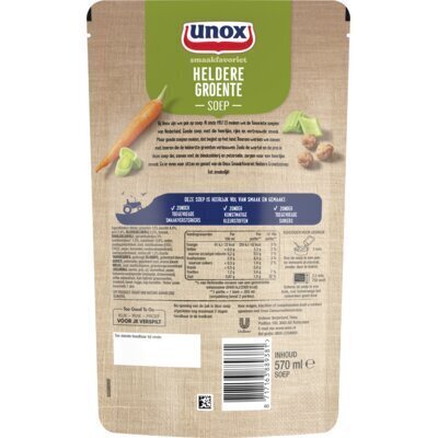 Unox Soep in zak Hollandse groentesoep (Zak, 0.57L)