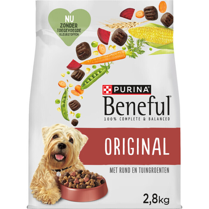 Beneful Original met Rund en Tuingroenten 2,8 kg (2.8kg)