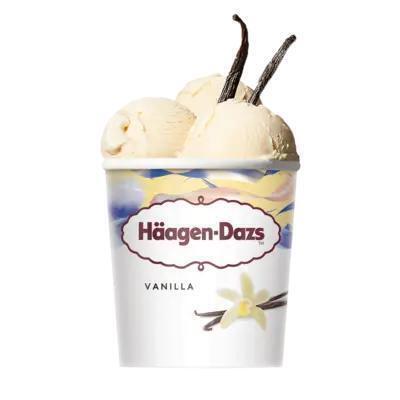 Häagen-Dazs Vanilla ijs (46cl)