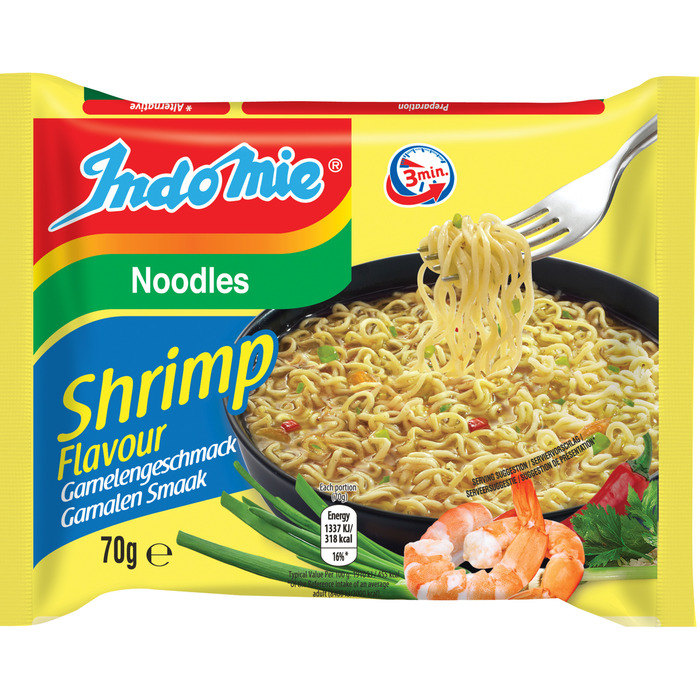 Indomie Noodles Shrimp Flavour 70 g (70g)