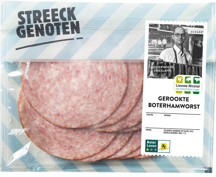Streeckgenoten Gerookte boterhamworst (120g)