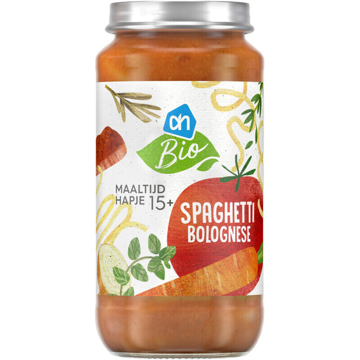 AH Biologisch Spaghetti Bolognese 15m08 (250g)