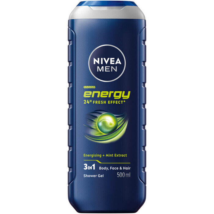 Nivea Men energy douchegel (0.5L)