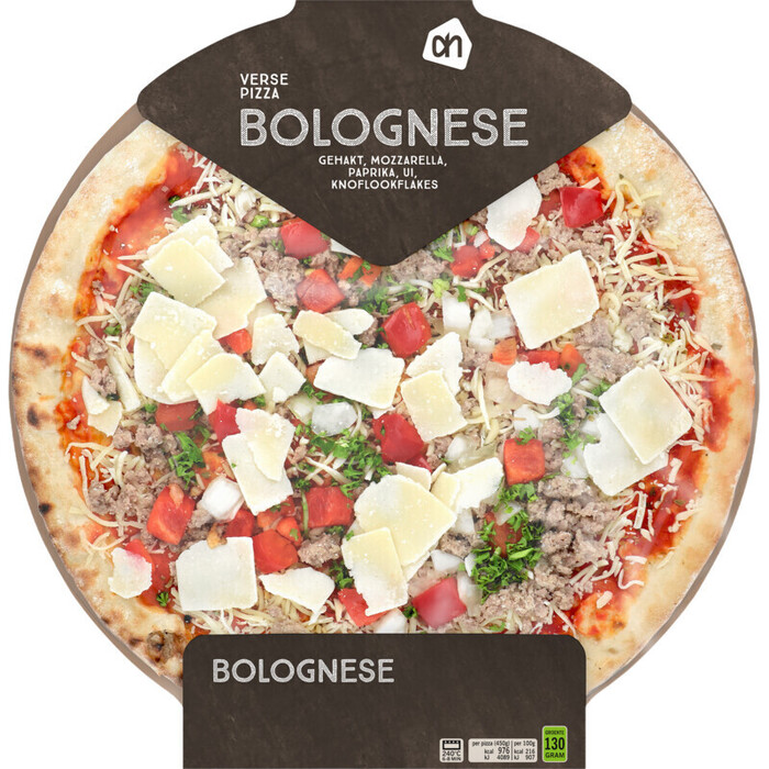 AH Verse pizza bolognese (450g)