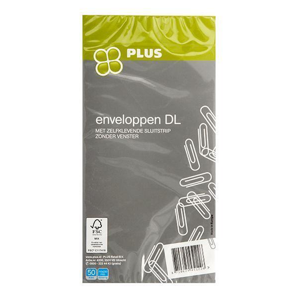 PLUS Enveloppen DL 110x220 mm FSC
