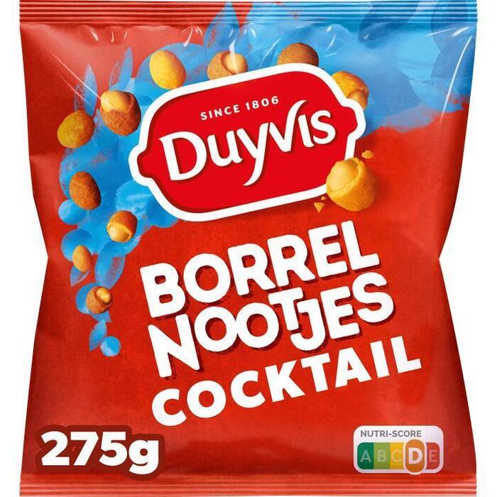 Borrelnootjes, cocktail (zak (overig), 275g)