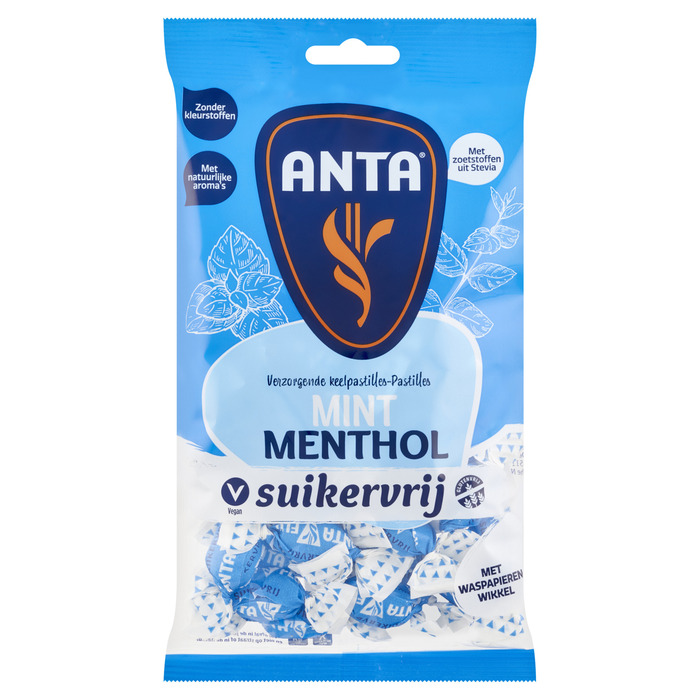 Anta Flu Mint menthol suikervrij (120g)