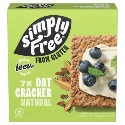 Leev Oatcracker naturel free from gluten (100g)