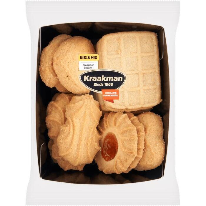 Kraakman Roomboter Assorti Zoet 170g (170g)