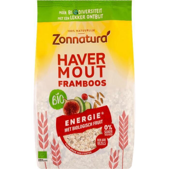 Zonnatura Bio Havermout Framboos 375g (375g)