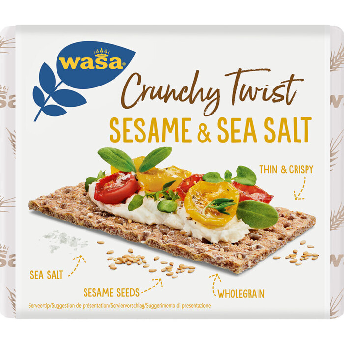 Crunchy twist sesam (245g)
