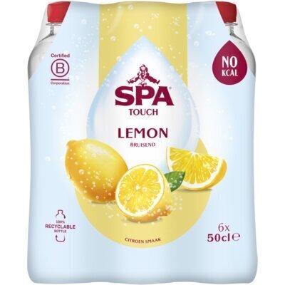 Touch koolzuurvrij lemon (Fles, 6 × 0.5L)