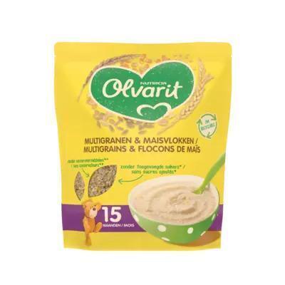 Pap 15+ maanden multigranen & maisvlokken (Zak, 200g)