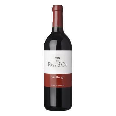 Vin de Pays d'Oc vin rouge (0.75L)
