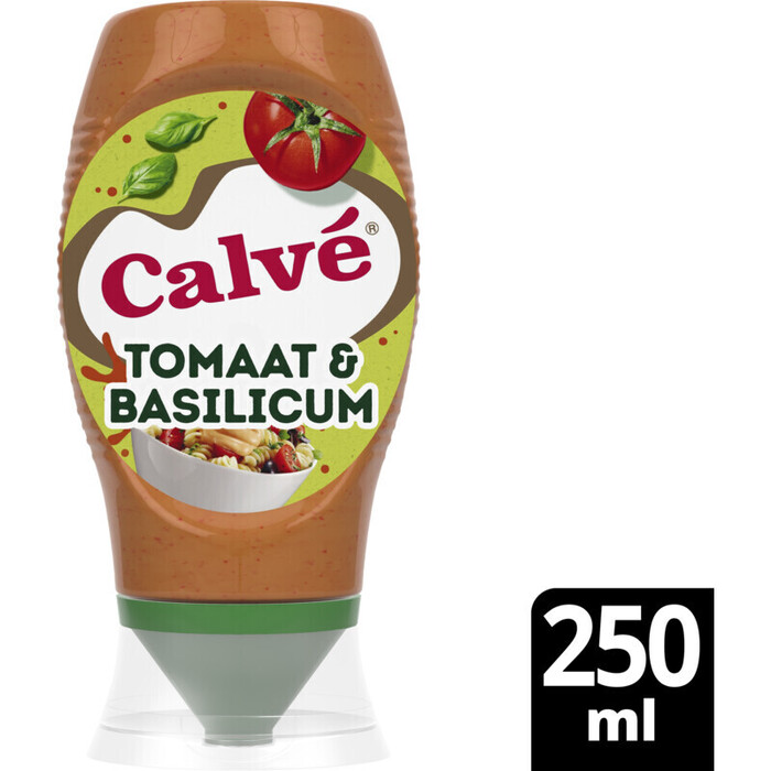 Calvé Tomaat & basilicum (250ml)