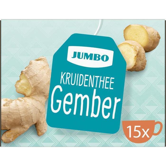 Jumbo Kruidenthee Gember 15 x 2, 5g (15 × 2.5g)