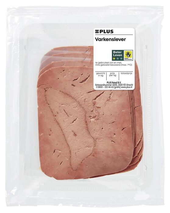 Varkenslever (125g)