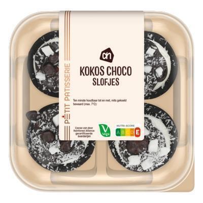 AH Kokos choco slofjes