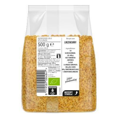 AH Biologisch Gele splitlinzen (500g)