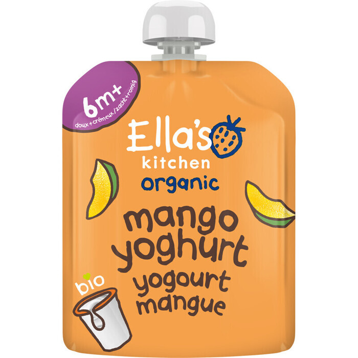 6+ Mango yoghurt Griekse stijl (90g)