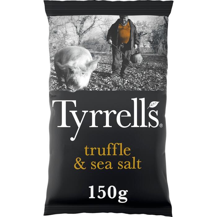 Tyrrells Chips Black truffle & sea salt (Zak, 150g)
