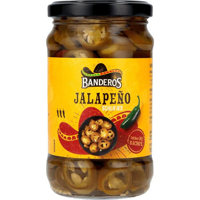 Jalapeno schijfjes (Pot, 295g)