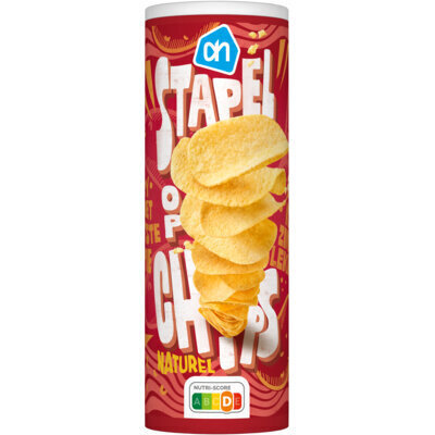 AH Stapel op chips naturel (175g)