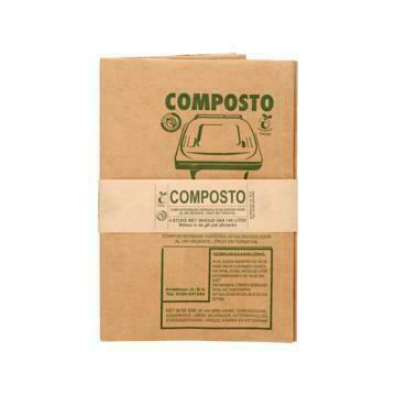 Composto Composteerbare Papieren Afvalzakken 140 Liter 4 Stuks