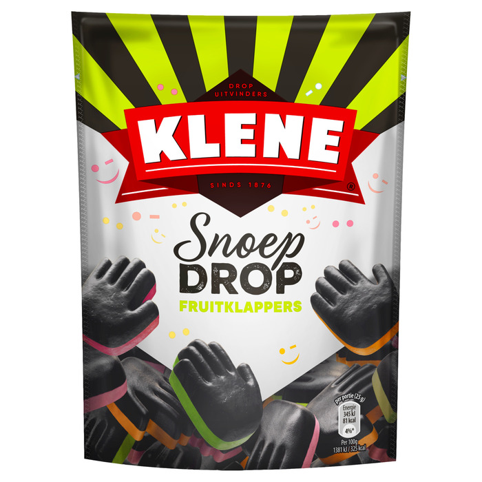 Klene Snoepdrop luchtige fruitklappers (200g)