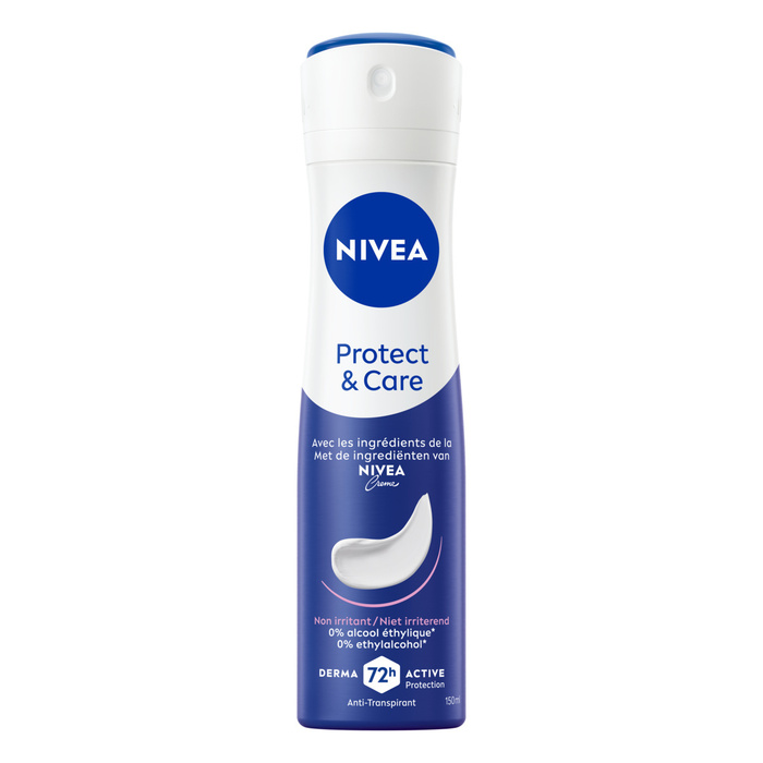 Nivea Anti-Transpirant Protect & Care 48h Protection 150 ml (150ml)