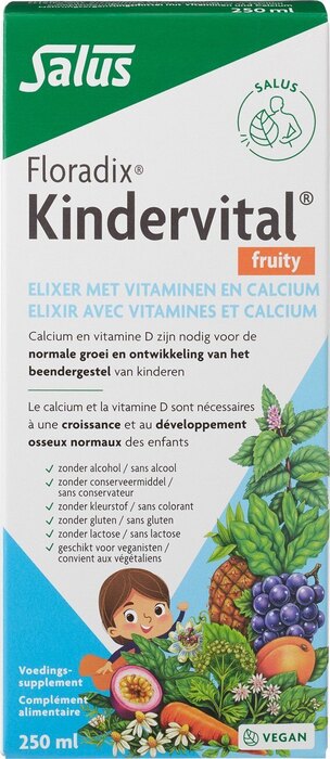 Kindervital fruity (250ml)