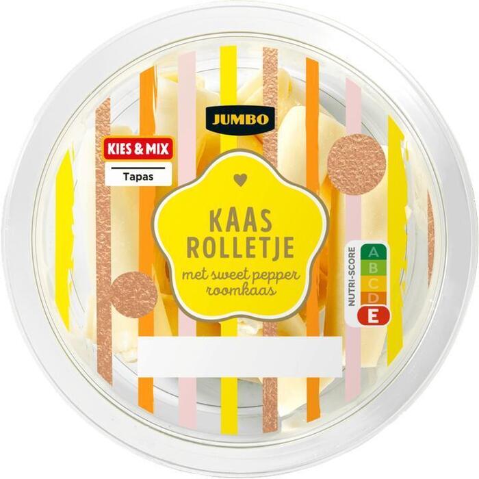 Jumbo Kaas Rolletje met Sweet Pepper Roomkaas 80 g (80g)