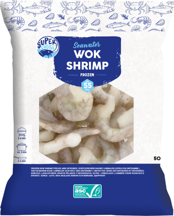 SUPER CHOICE WOKGARNALEN 500GR (55 × 9.09g)