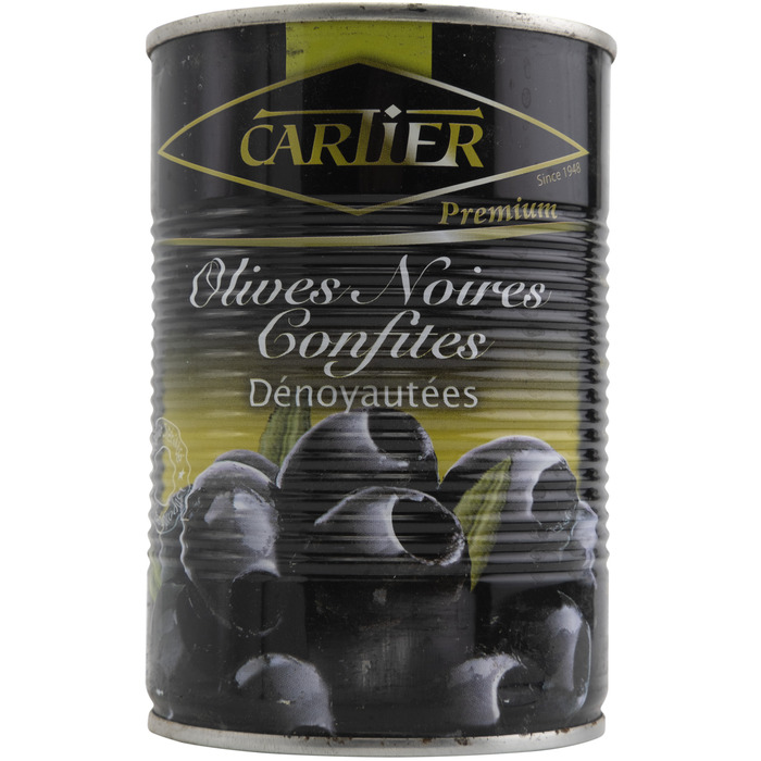 Cartier Olijven zonder pit zwart (42.5cl)