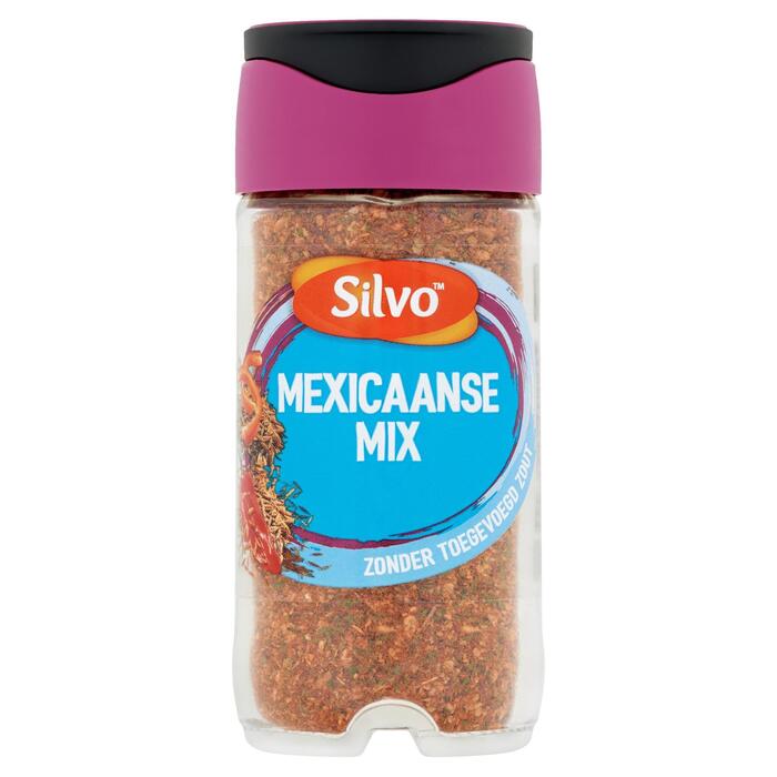 Silvo Mexicaanse mix zonder zout (Pot, 40g)