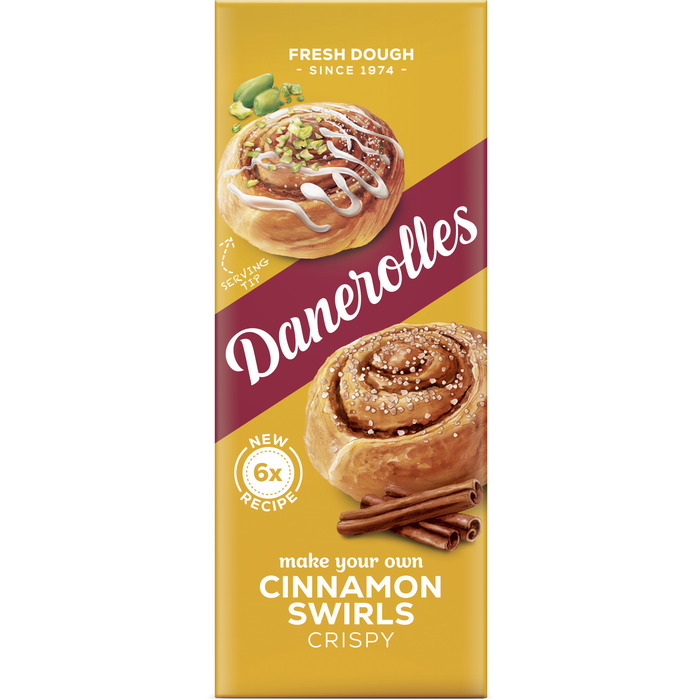 Danerolles Cinnamon Swirls Crispy 275g (275g)