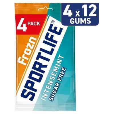 Sportlife Frozn Intensemint Sugar Free Gums 4 x 18g (72g)