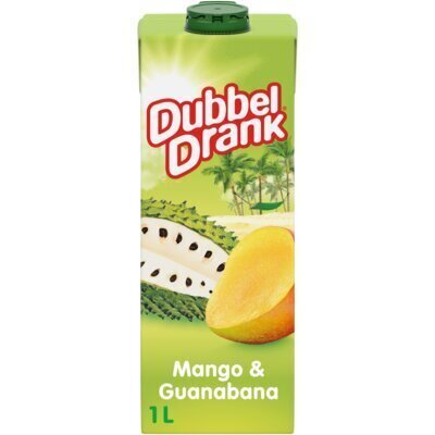 DubbelDrank Mango & Guanabana 1 L (Pak, 1L)