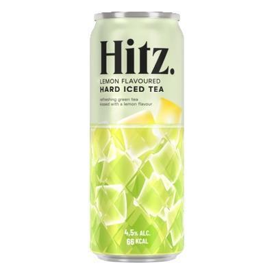 Hitz Hard iced tea lemon flavoured (250ml)
