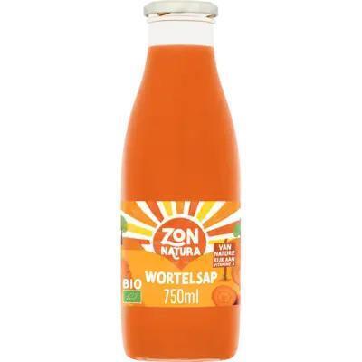 Zonnatura Wortelsap Bio 750 ml (0.75L)