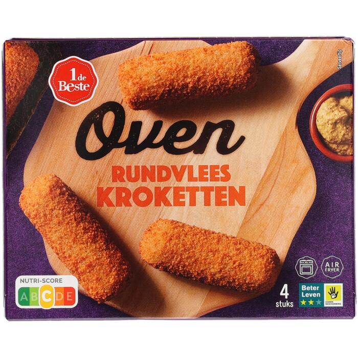 1 de Beste Oven kroketten 4 st. (320g)