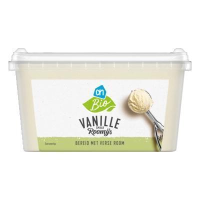 AH Biologisch Roomijs vanille (1L)