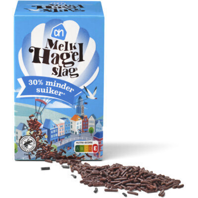 AH Hagel melk minder suiker (250g)