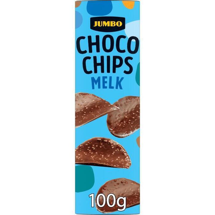 Jumbo Choco Chips Melk 100 g (100g)