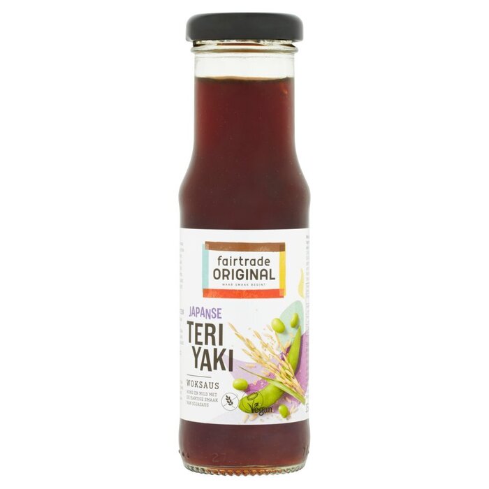 Fairtrade Original Woksaus teriyaki (Fles, 180g)