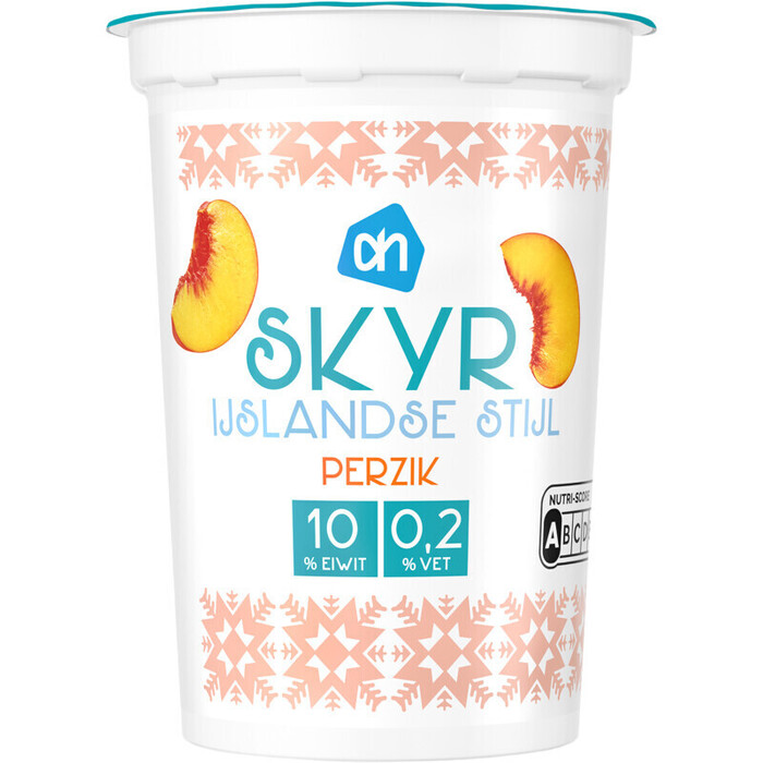AH Skyr IJslandse stijl perzik (500g)