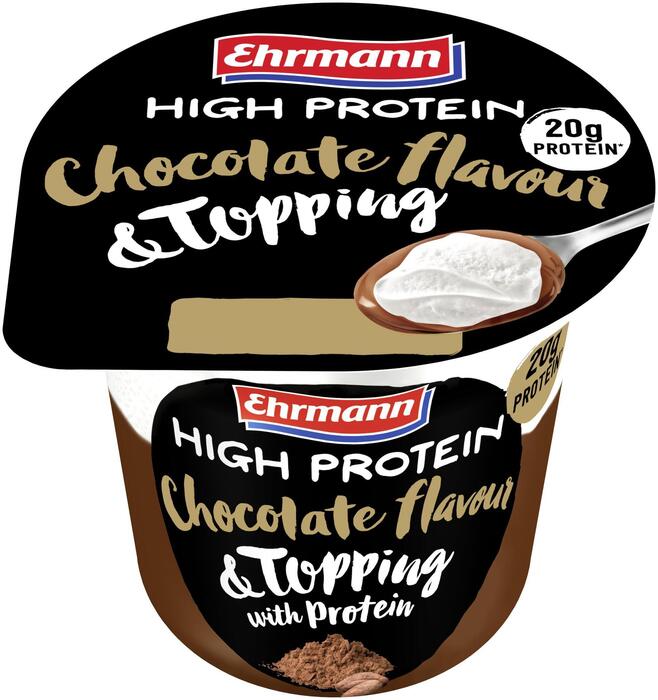 Ehrmahnn High Protein Pudding Topping Choco 200g (200g)