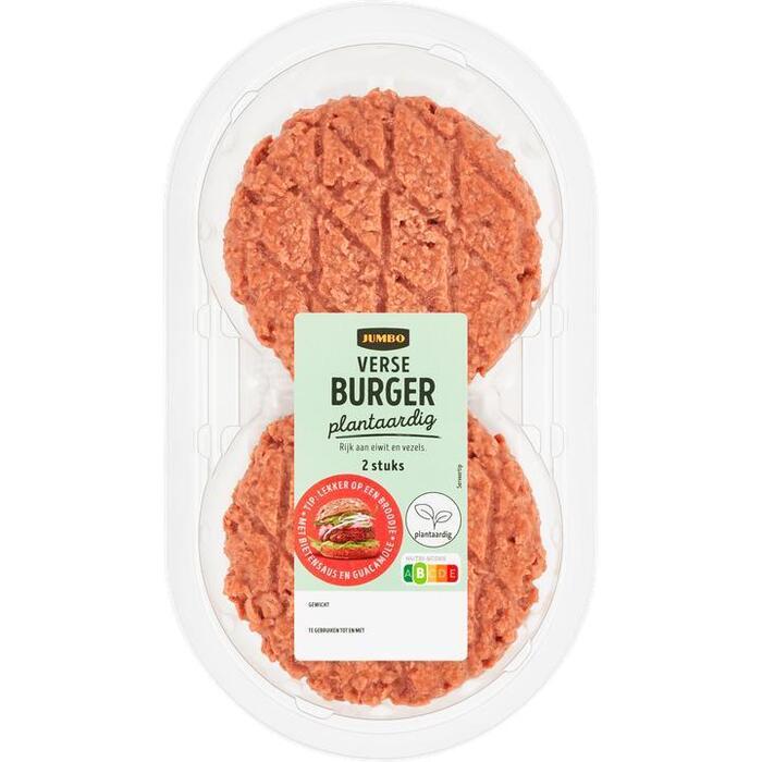 Jumbo Plantaardig Burger Vers 2 Stuks (220g)