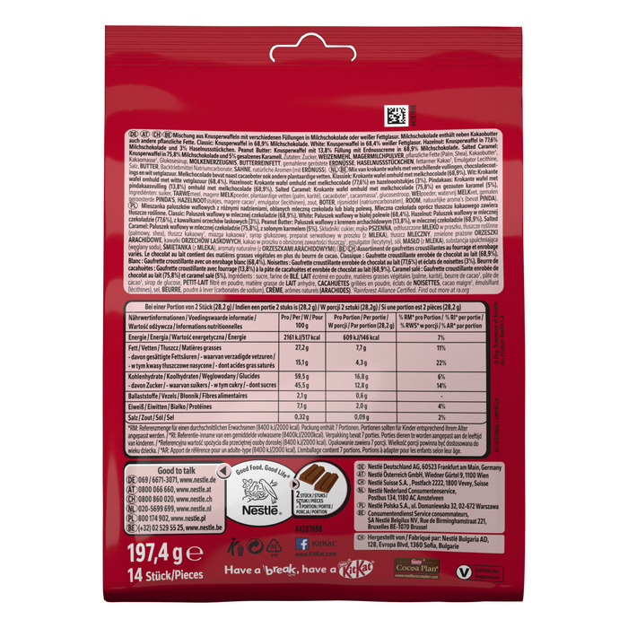 Kitkat Mini mix (197g)