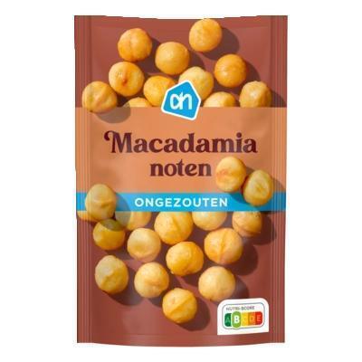 AH Macadamianoten ongezouten (125g)